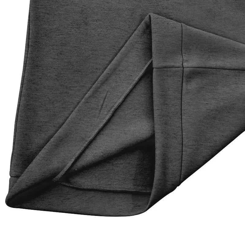 Men’s Sweatshirt Pullover Zip-Up Fleece Long Sleeve Autumn Winter