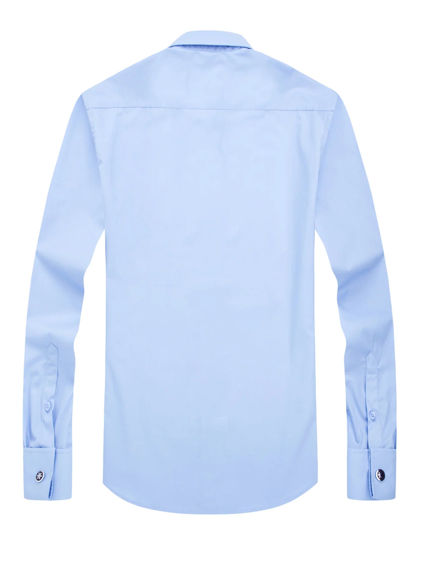 Men’s Shirt Long Sleeve Formal Slim Fit Solid Color