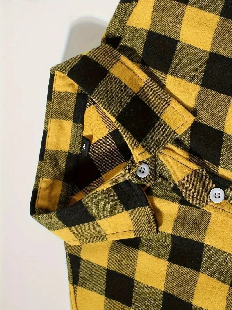 Men’s Shirt Long Sleeve Casual Cotton Comfort Fit