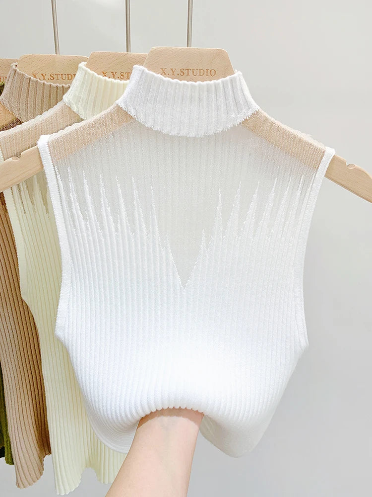Women’s Top Tank Top Sleeveless Solid Color Casual