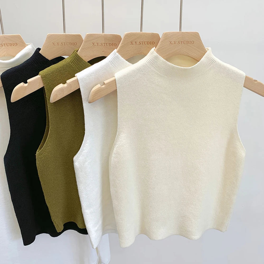 Women’s Top Tank Top Crop Top T-Shirt Sleeveless