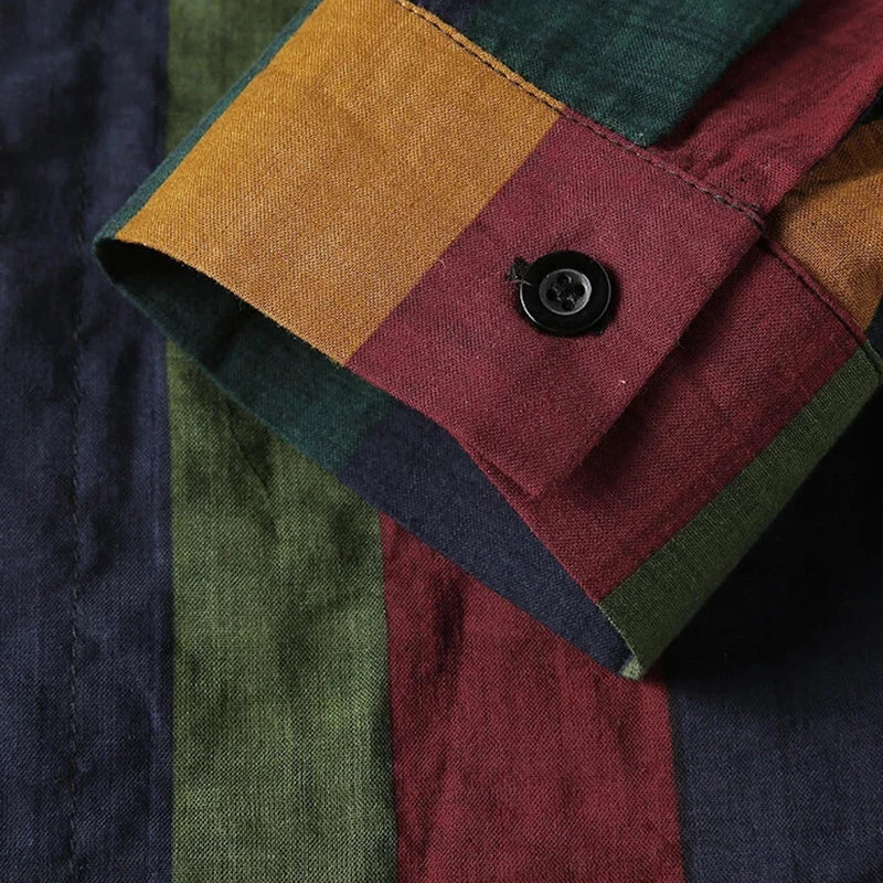 Men’s Shirt Long Sleeve Cotton Casual