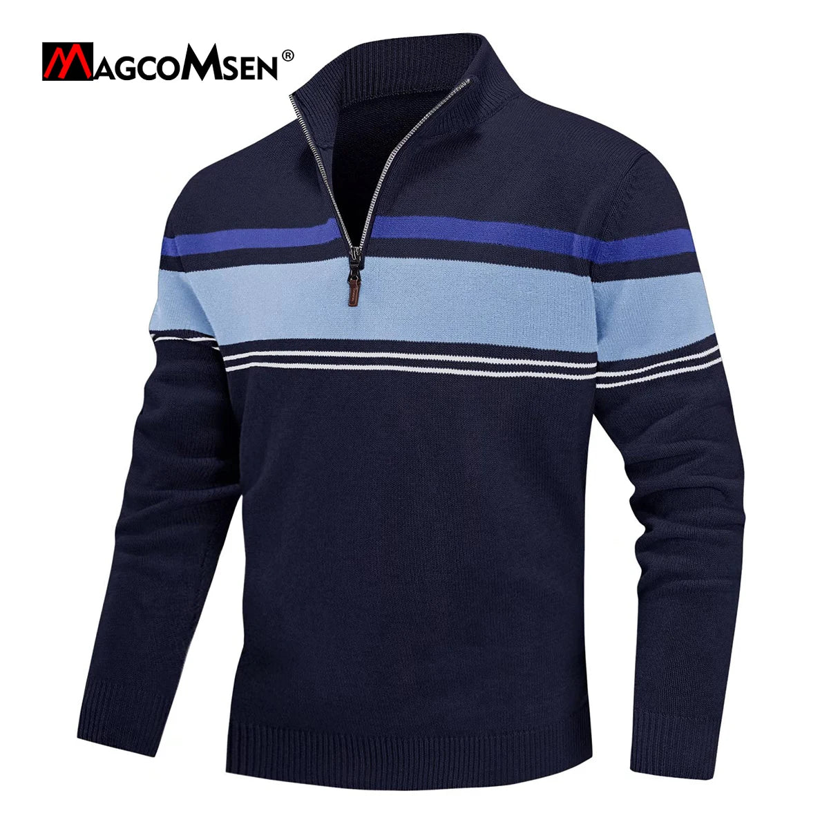 Men’s Sweatshirt Pullover Zip-Up Cotton Warm Autumn Winter