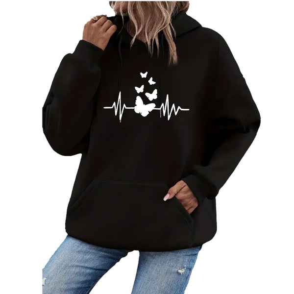 Women’s Hoodie Warm Long Sleeve Casual Soft