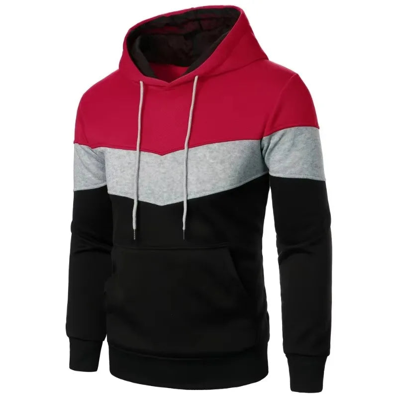 Men’s Hoodie Pullover Casual Streetwear Long Sleeve