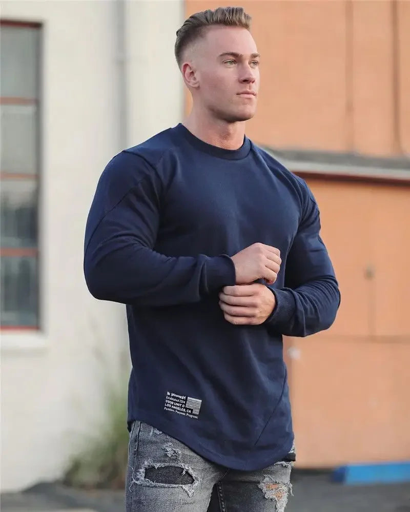 Men’s Shirt Casual Athletic Long Sleeve