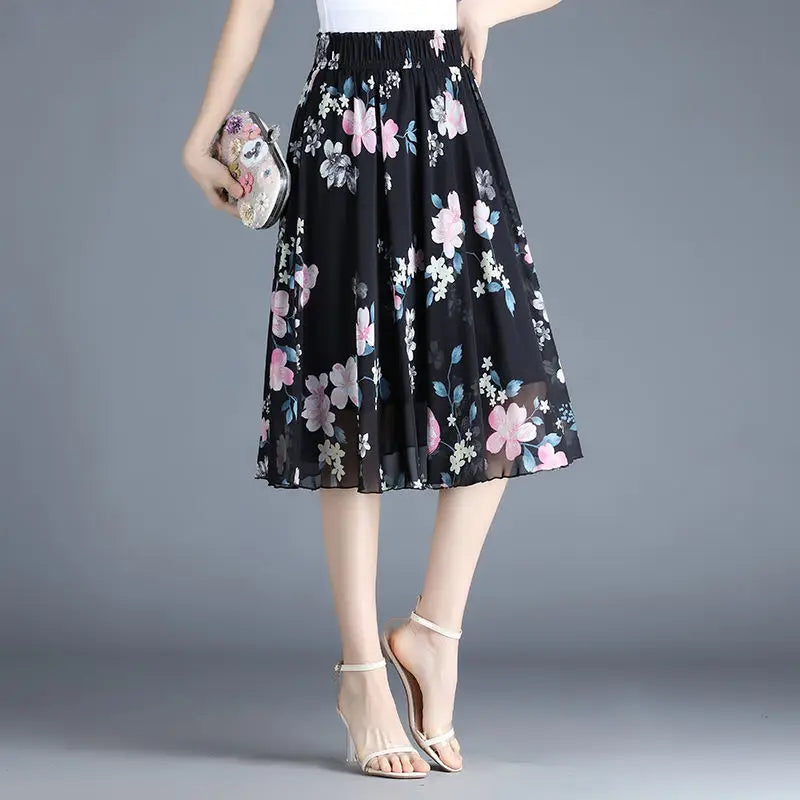 Women’s Skirt Midi Casual Summer