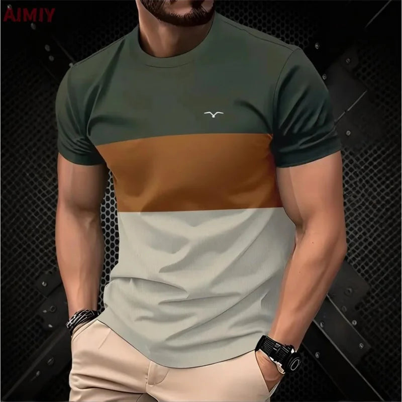Men’s Polo Shirt Short Sleeve Casual Summer Fashion