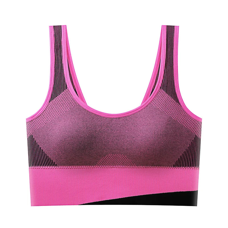 Women’s Sports Bra Push Up Breathable Gym