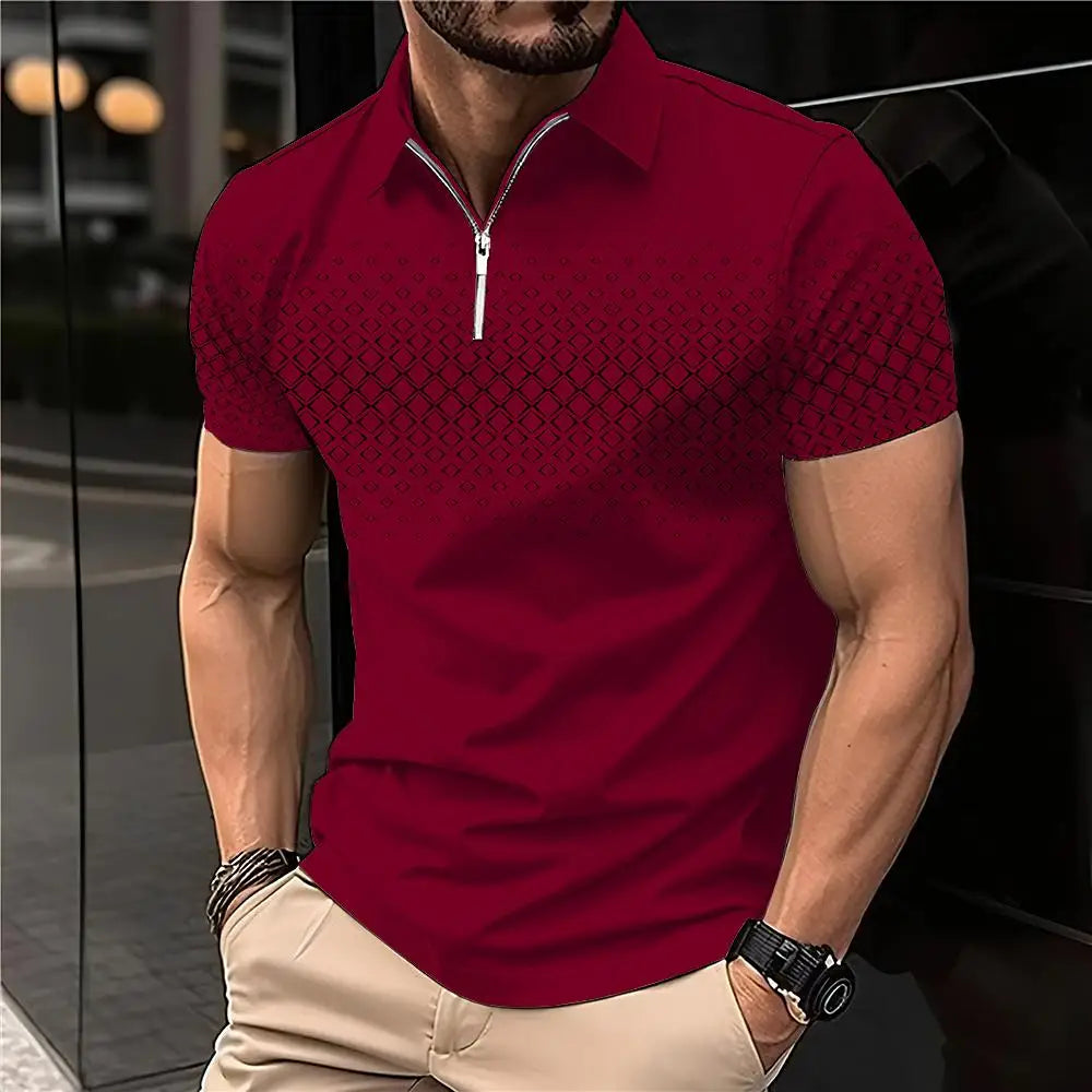 Men’s Polo Shirt Short Sleeve Summer Fashion