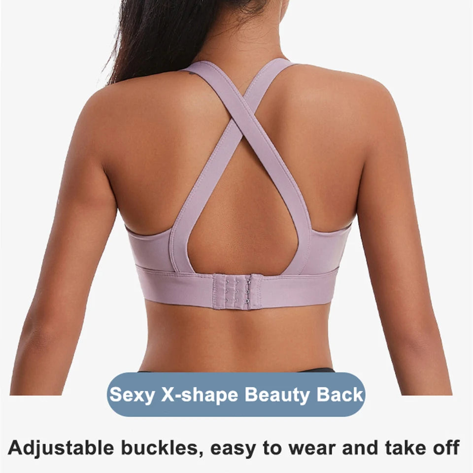 Women’s Sports Bra Padded Gym Comfort Supportive