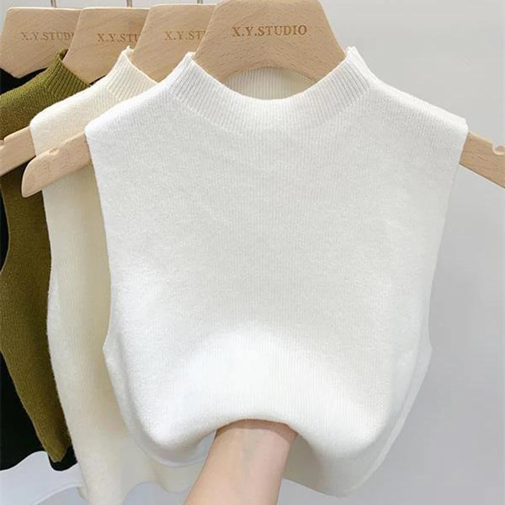 Women’s Top Tank Top Crop Top T-Shirt Sleeveless