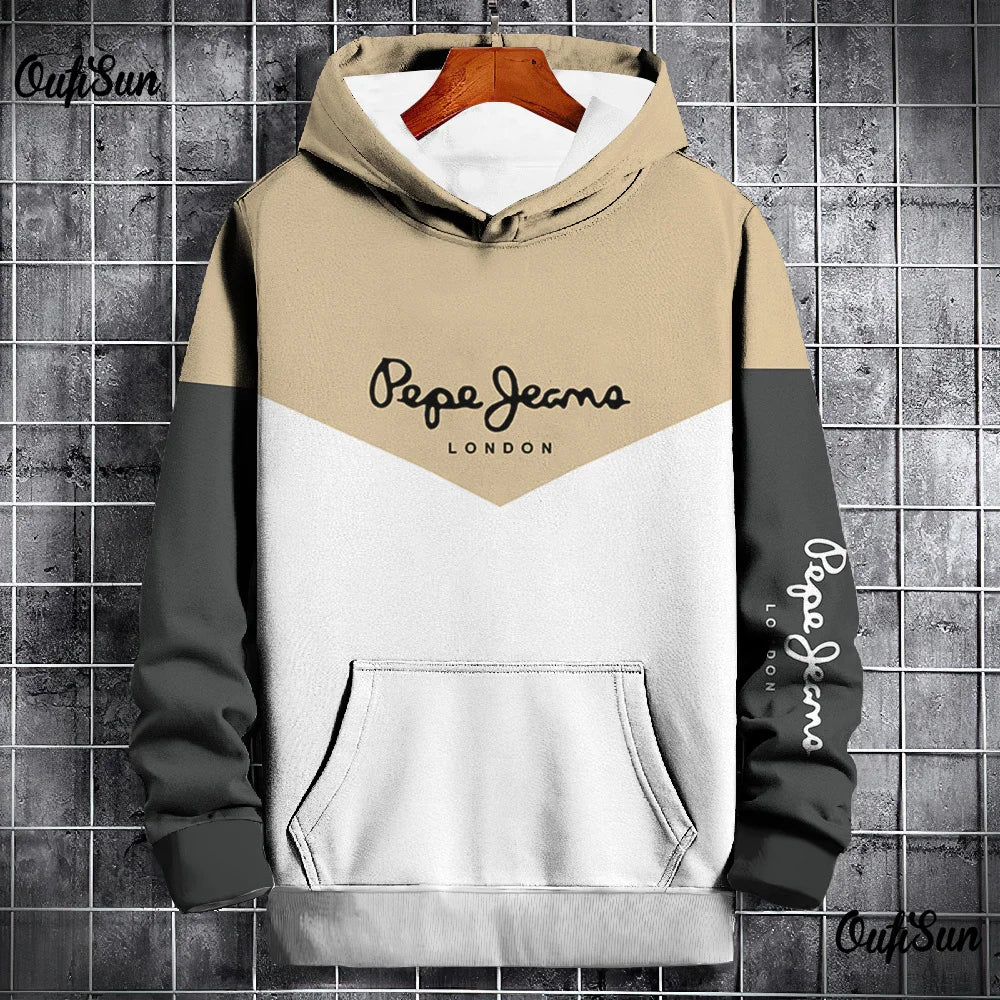 Men’s Hoodie Pullover Warm Casual Graphic