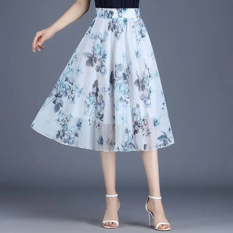 Women’s Skirt Midi Casual Summer