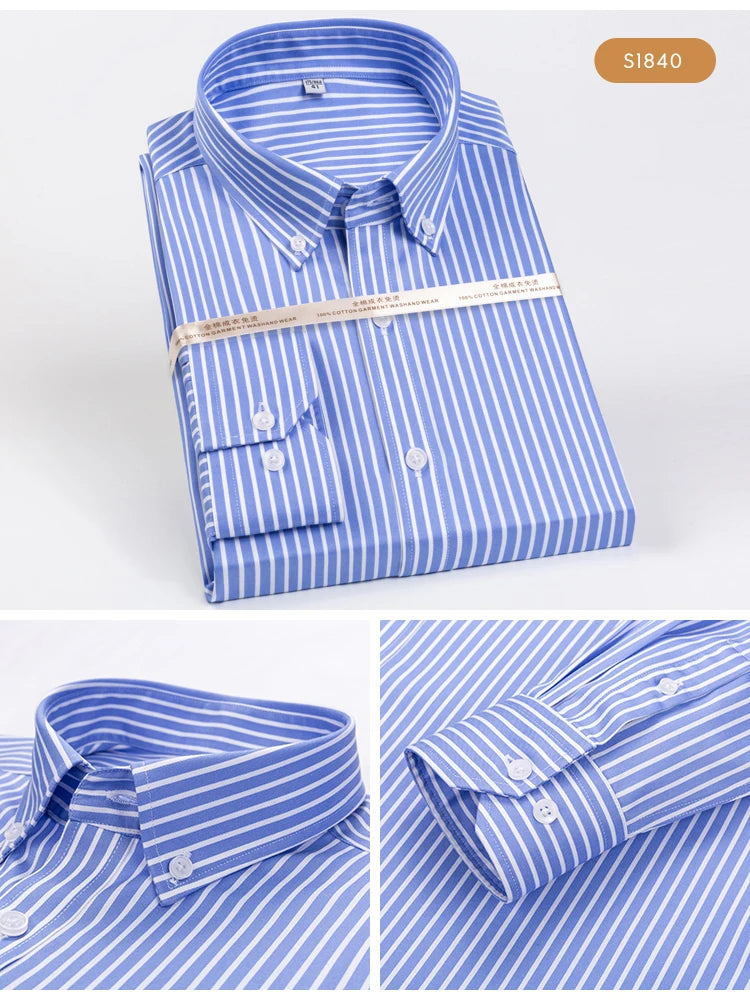 Men’s Shirt Long Sleeve Cotton Formal