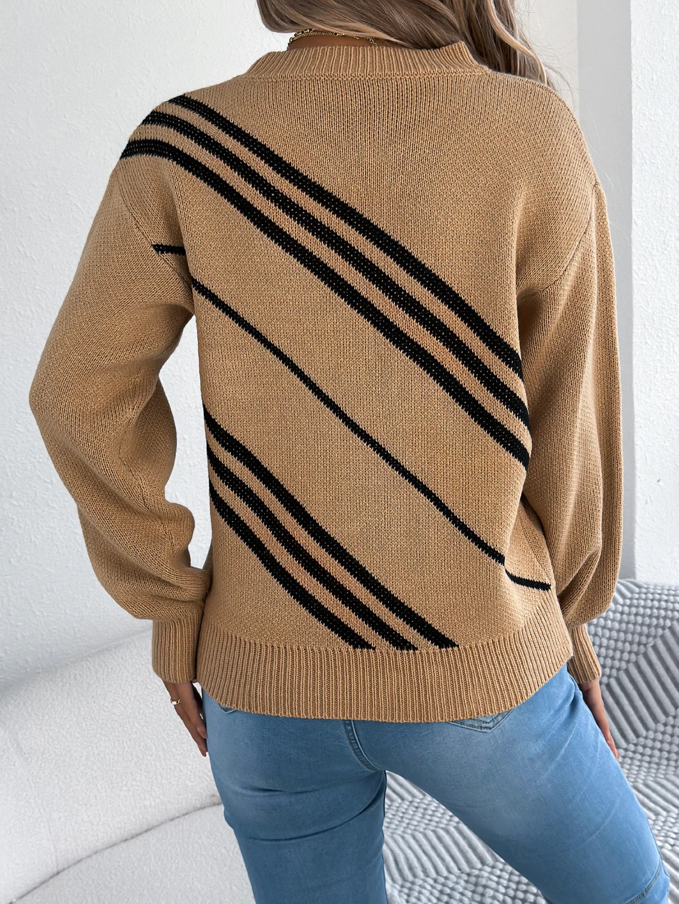 Women’s Top Long Sleeve Stretchy Casual