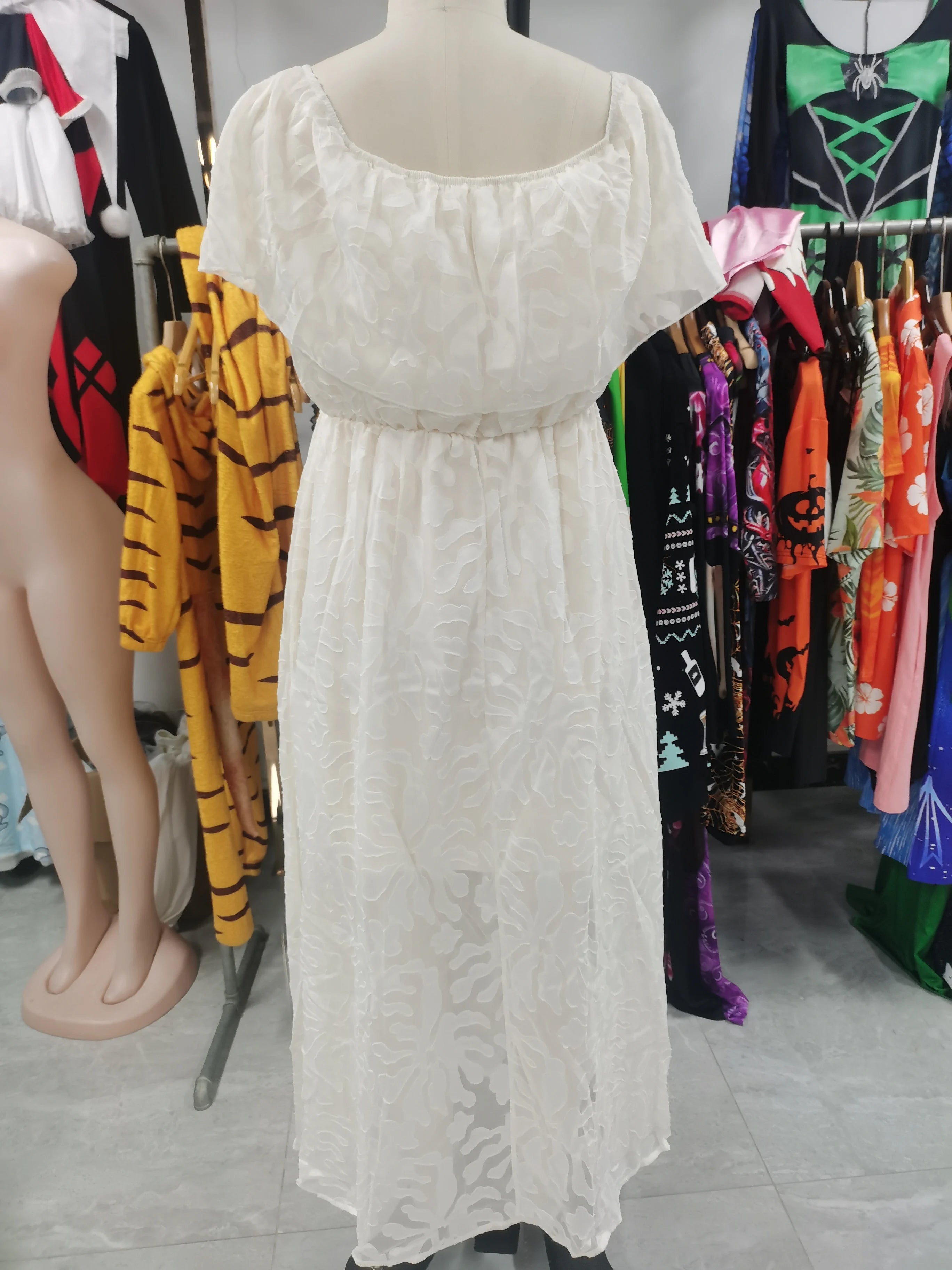 Women’s Dress Maxi Summer A-Line Cotton
