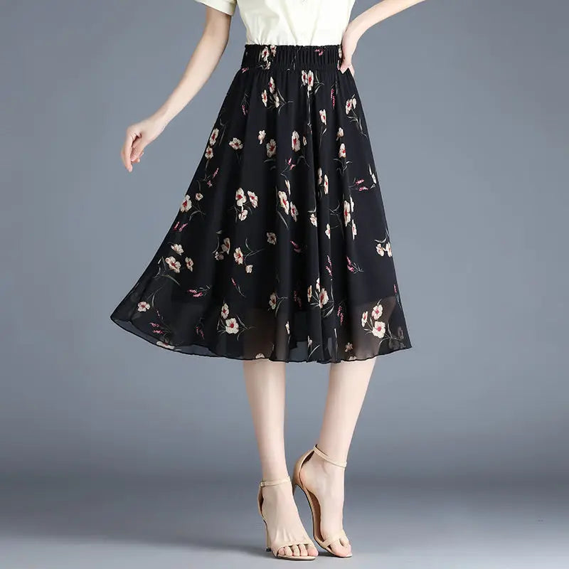 Women’s Skirt Midi Casual Summer