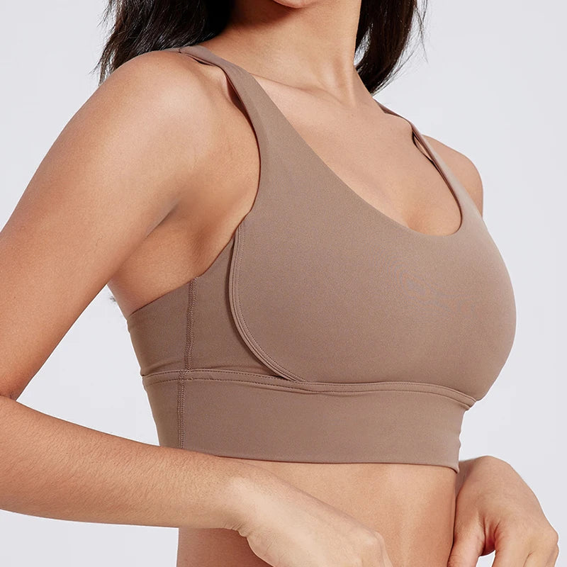 Women’s Sports Bra Gym Comfort Supportive Breathable