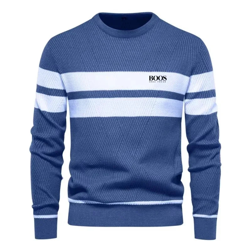 Men’s Sweatshirt Pullover Warm Casual Long Sleeve Autumn