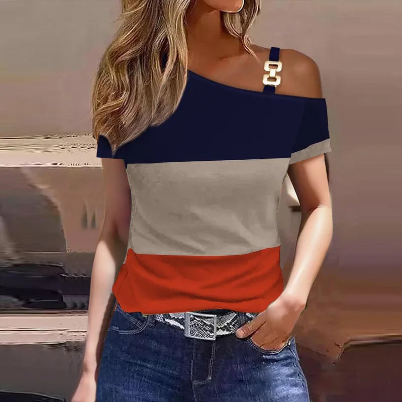 Women’s Top Blouse T-Shirt Short Sleeve Casual