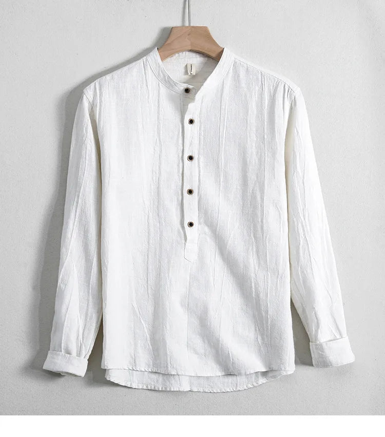 Men’s T-Shirt Long Sleeve Cotton Casual Lightweight