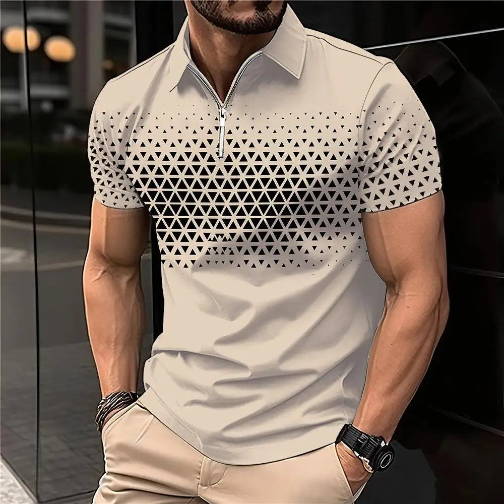 Men’s Polo Shirt Short Sleeve Summer Fashion