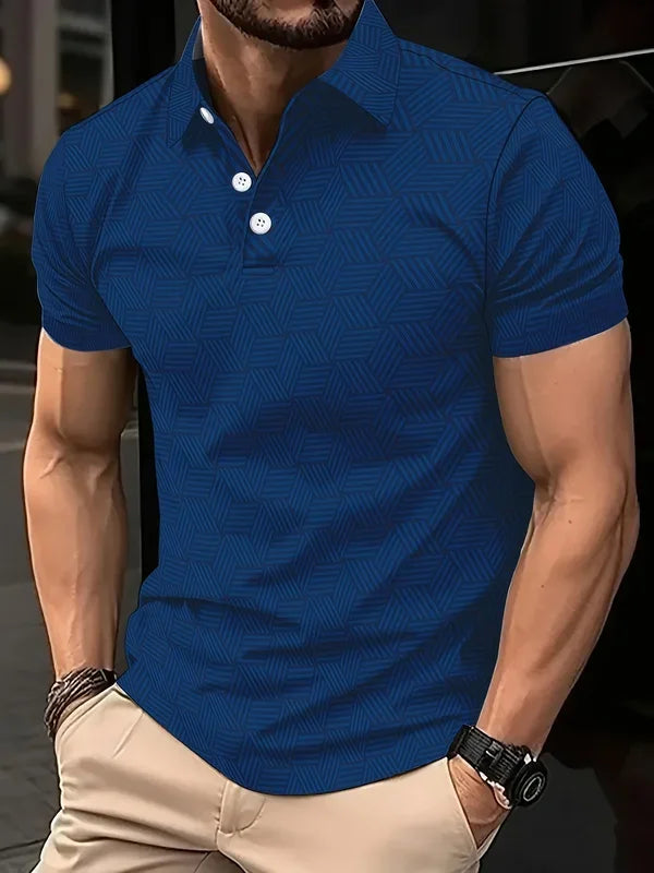 Men’s Polo Shirt Short Sleeve Casual Summer