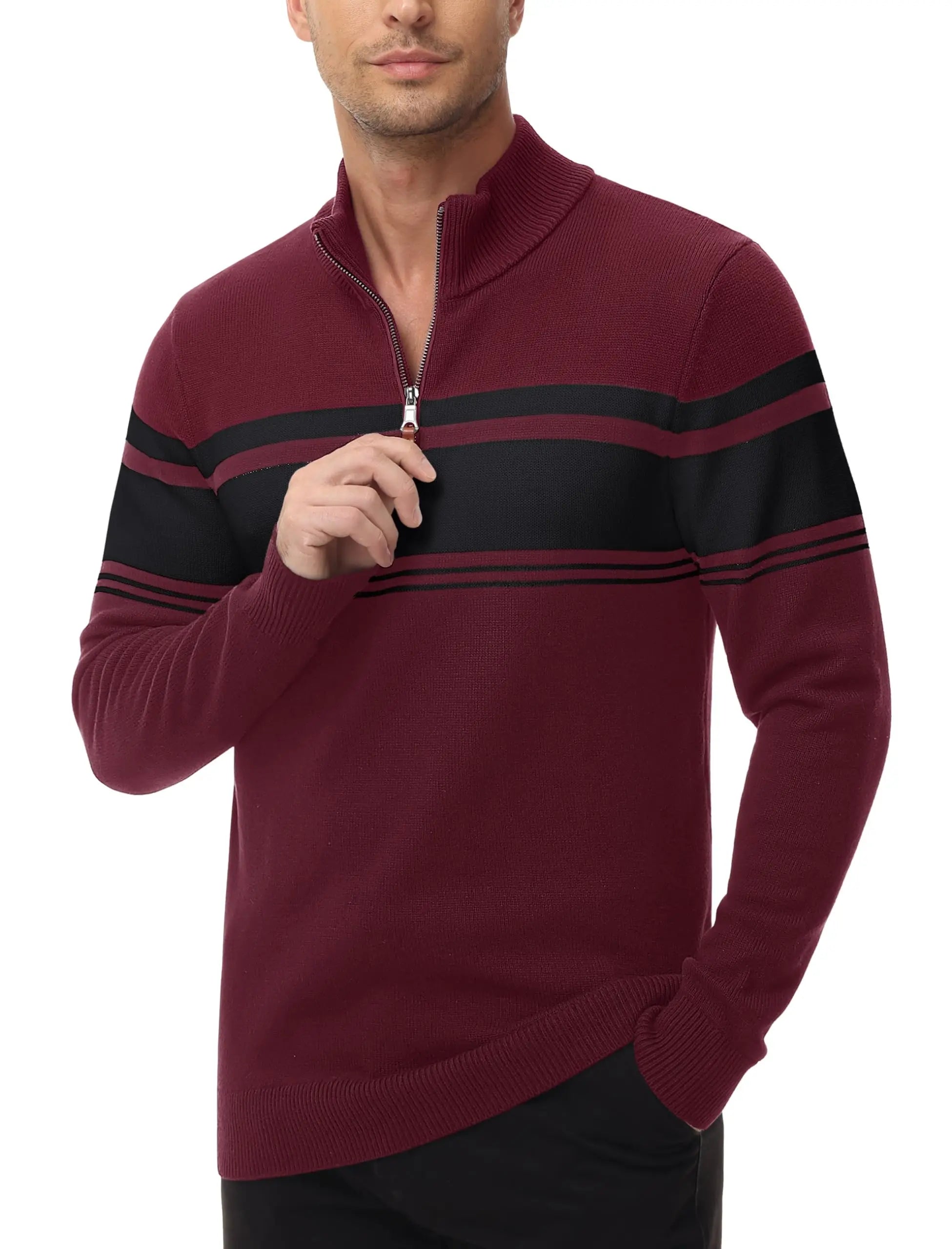 Men’s Sweatshirt Pullover Zip-Up Cotton Warm Autumn Winter