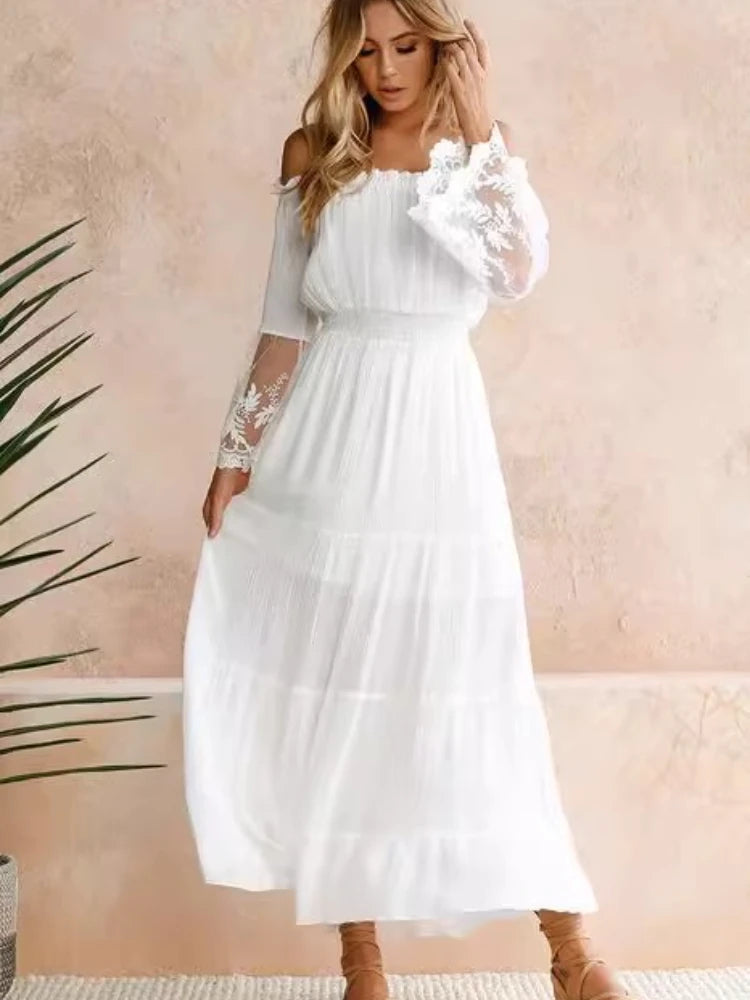 Women’s Dress A-Line Summer Solid Color Casual