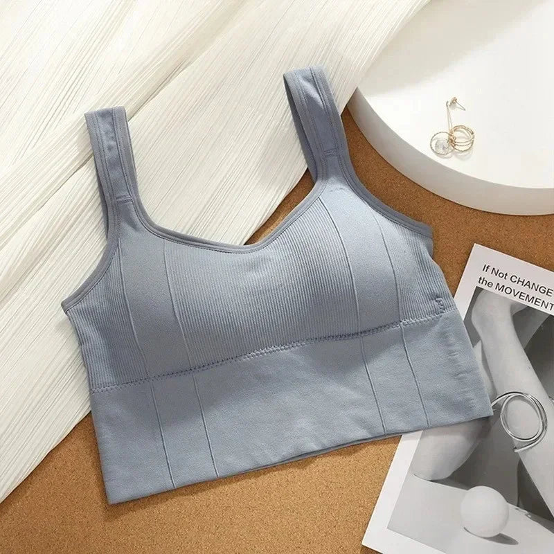 Women’s Sports Bra Push Up Seamless Breathable Gym
