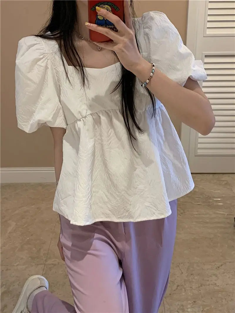 Women’s Top Blouse Cotton Linen Casual