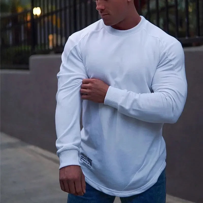 Men’s Shirt Casual Athletic Long Sleeve
