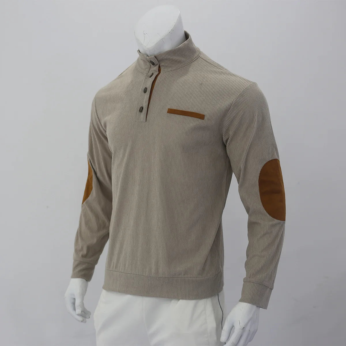 Men’s Hoodie Kangaroo Pocket Long Sleeve Winter Pullover Fleece Poly Blend