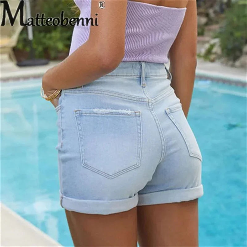 Women’s Shorts Denim Casual Summer