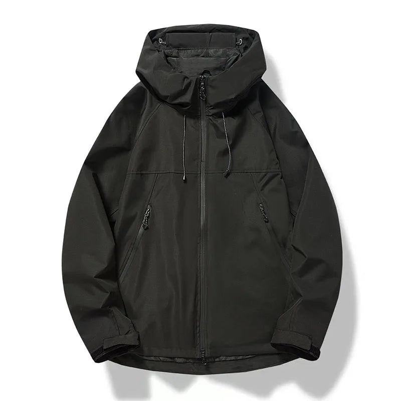 Men’s Jacket Athletic Solid Color Casual Comfort Fit