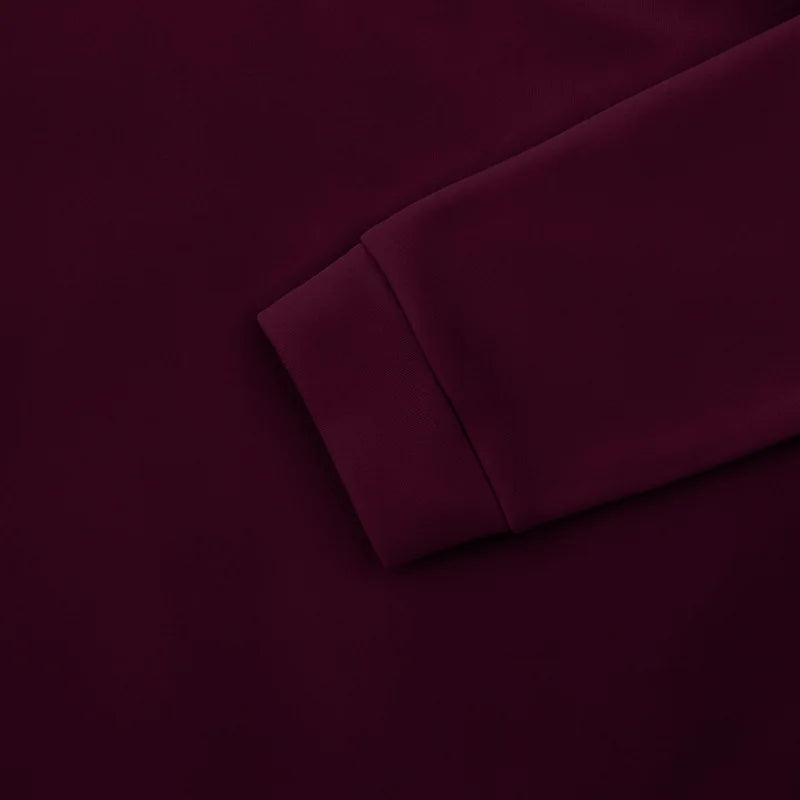 Men’s Sweatshirt Pullover Zip-Up Fleece Long Sleeve Autumn Winter