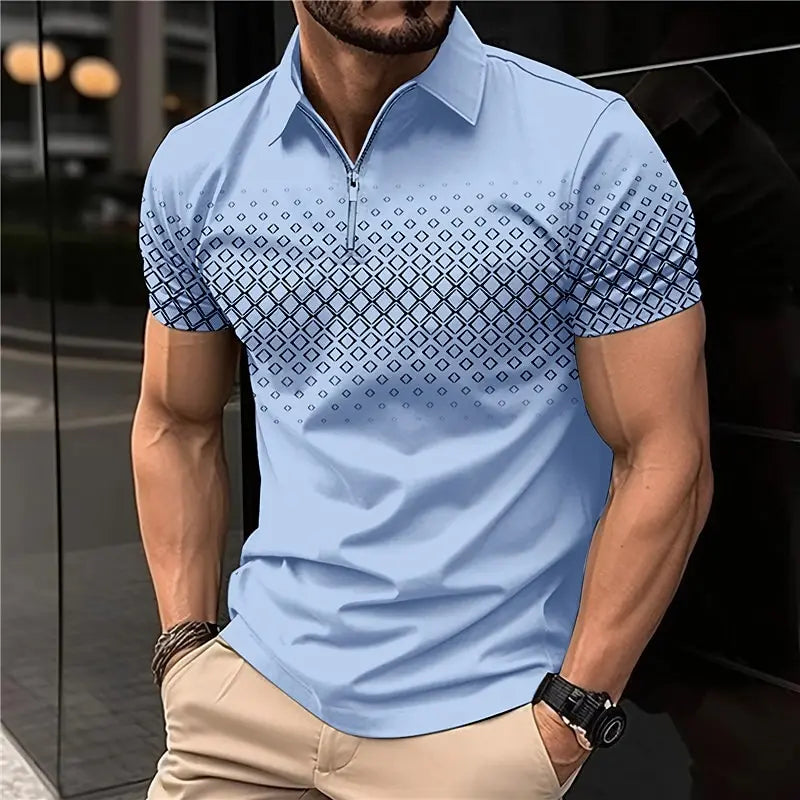 Men’s Polo Shirt Short Sleeve Summer Fashion