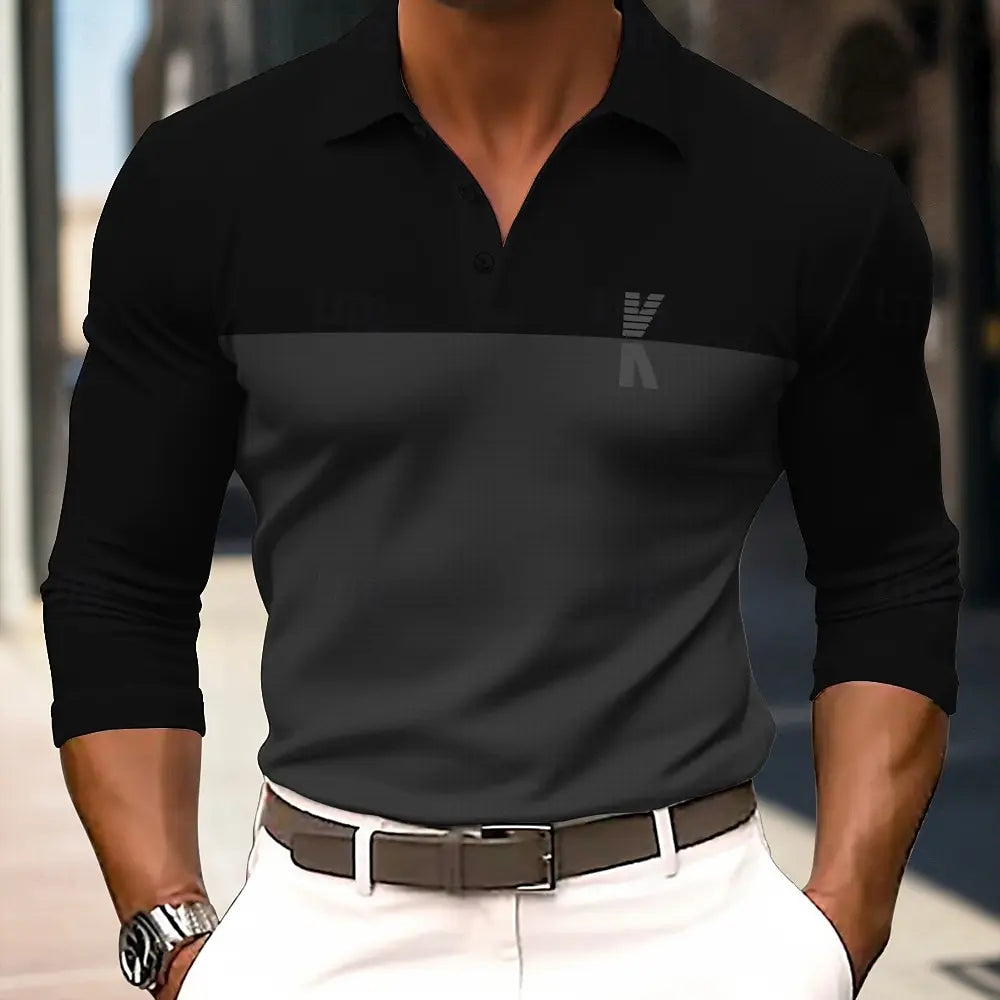 Men’s Polo Shirt Casual Short Sleeve