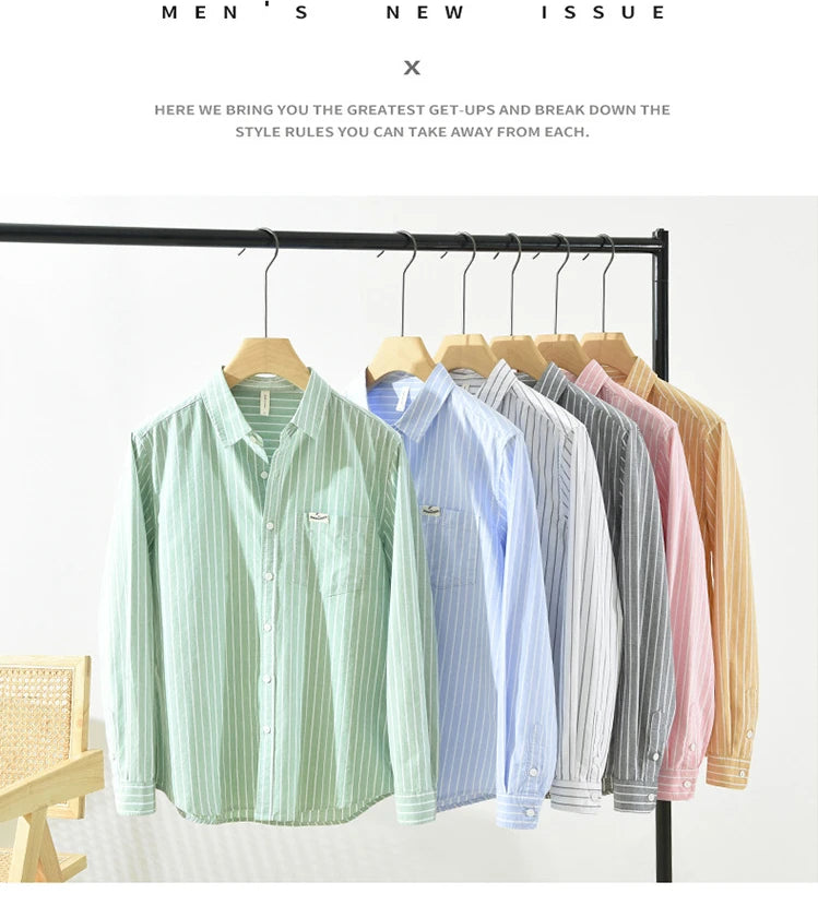 Men’s Shirt Cotton Casual Cotton Comfort Fit