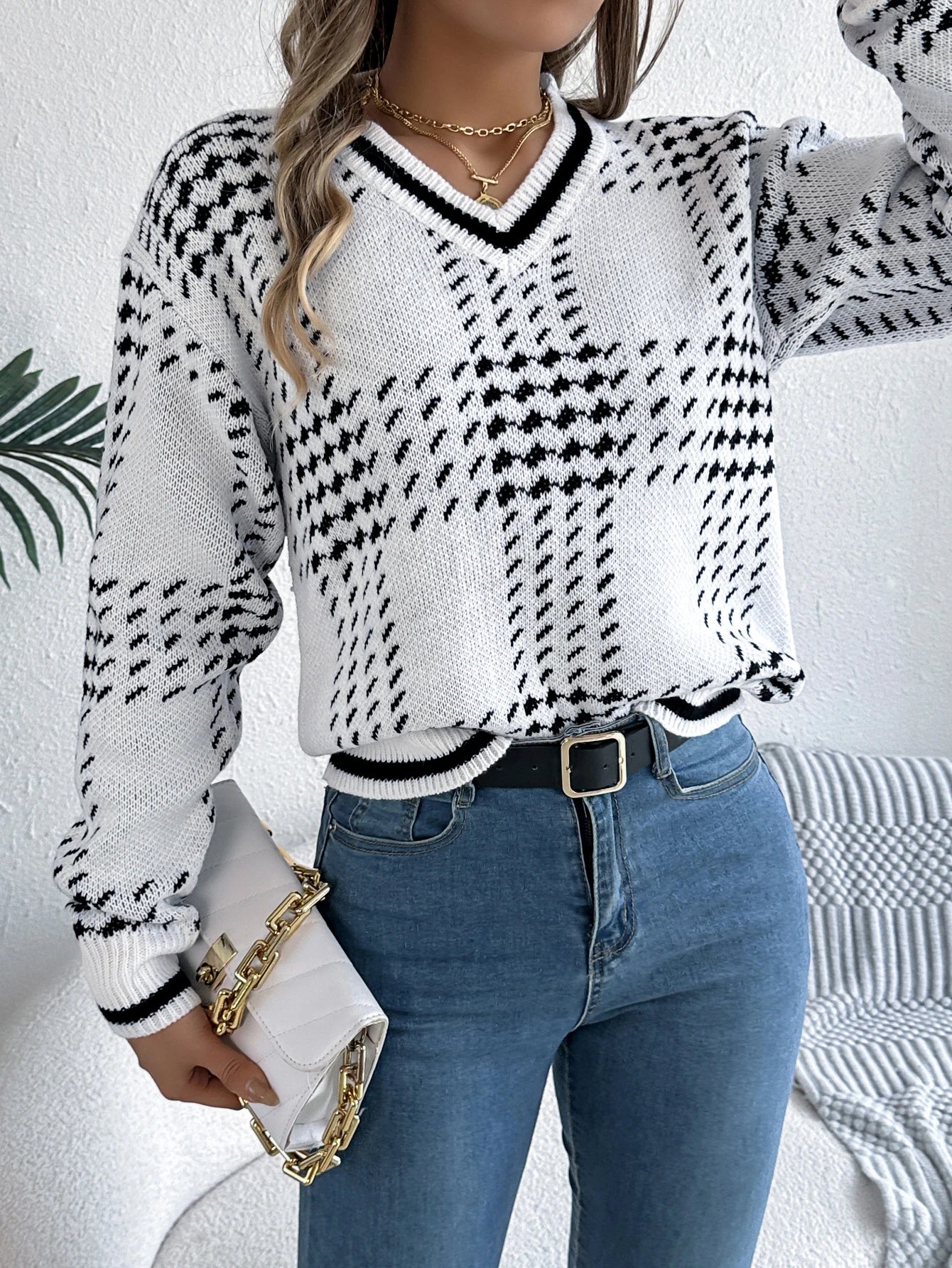 Women’s Top Long Sleeve Casual Stretchy