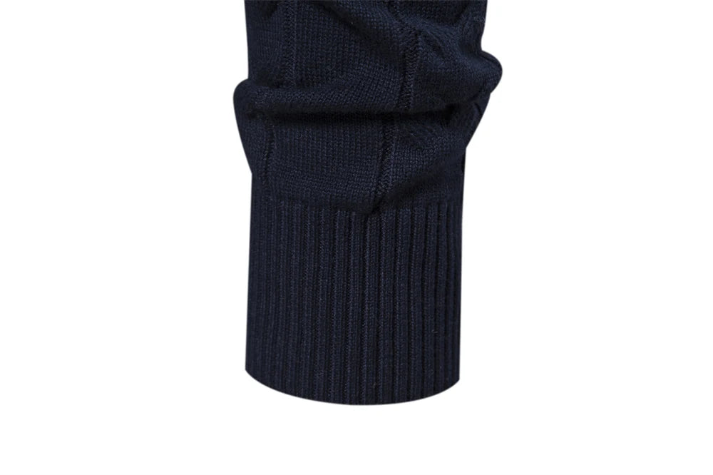 Men’s Sweatshirt Zip-Up Cotton Warm Casual Autumn Winter