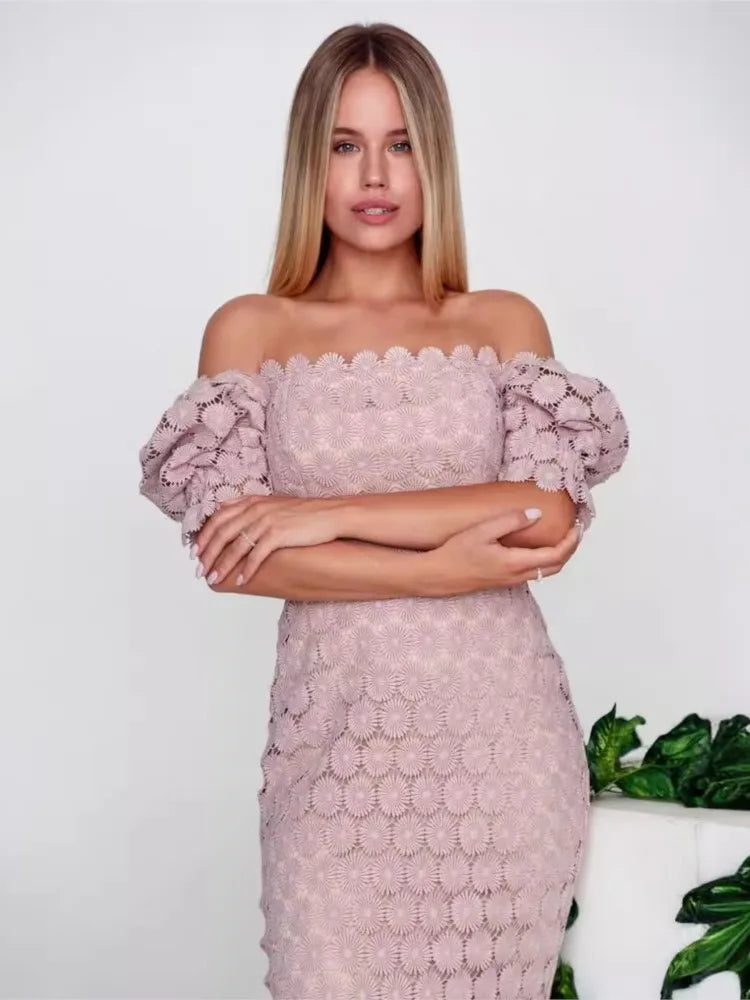 Women’s Dress Midi Solid Color Summer Casual