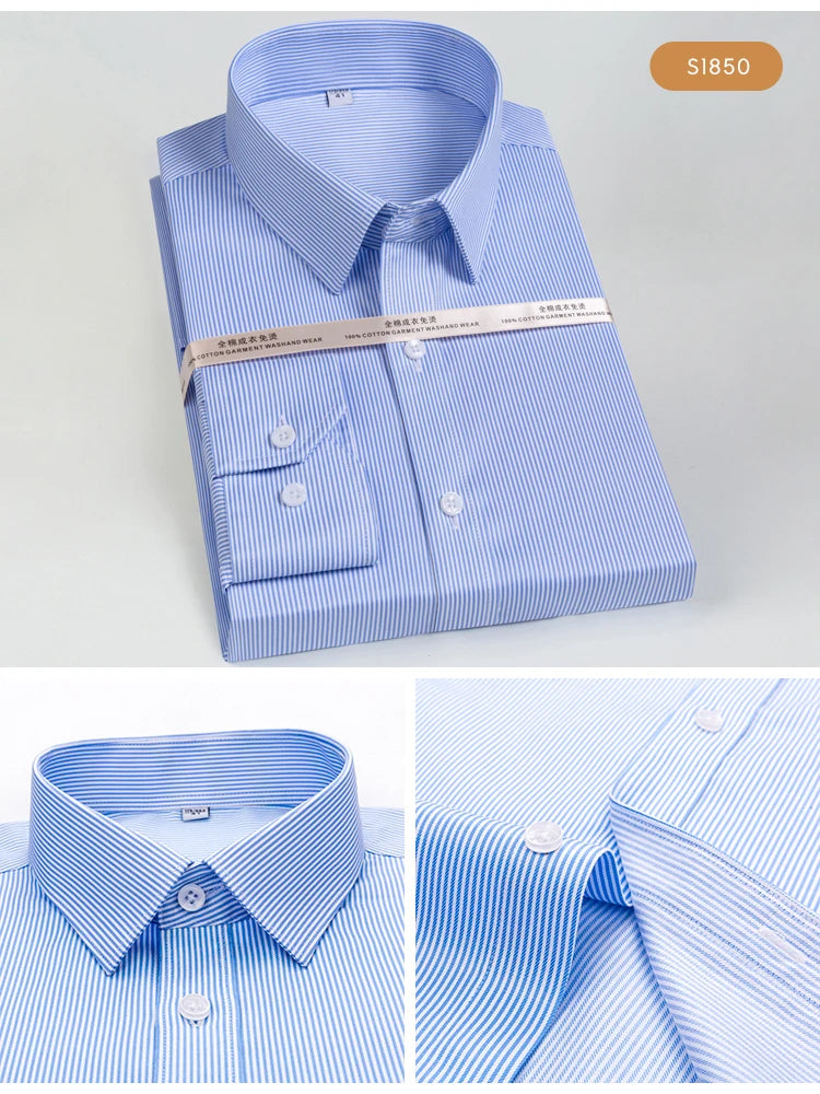 Men’s Shirt Long Sleeve Cotton Formal