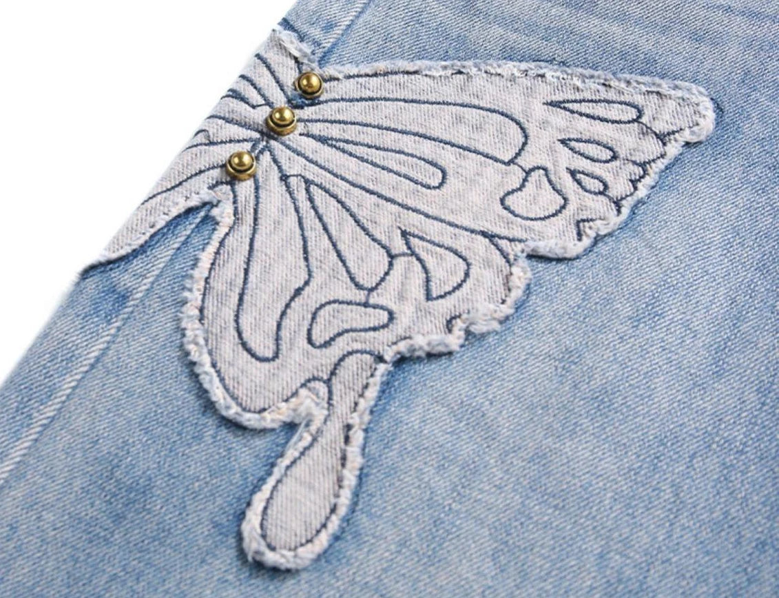 Women’s Jeans High Waist Straight Leg Casual