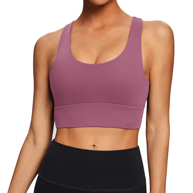 Women’s Sports Bra Gym Comfort Supportive Breathable