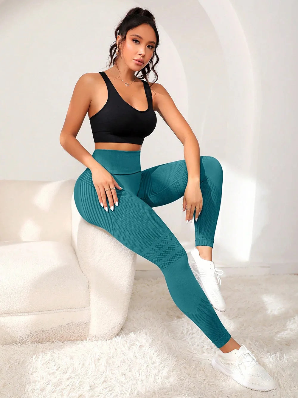 Women’s Leggings High Waist Yoga Gym Stretchy