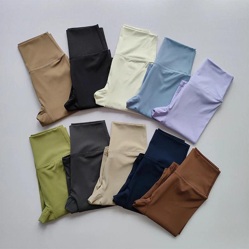 Women’s Shorts High Waist Sporty Solid Color