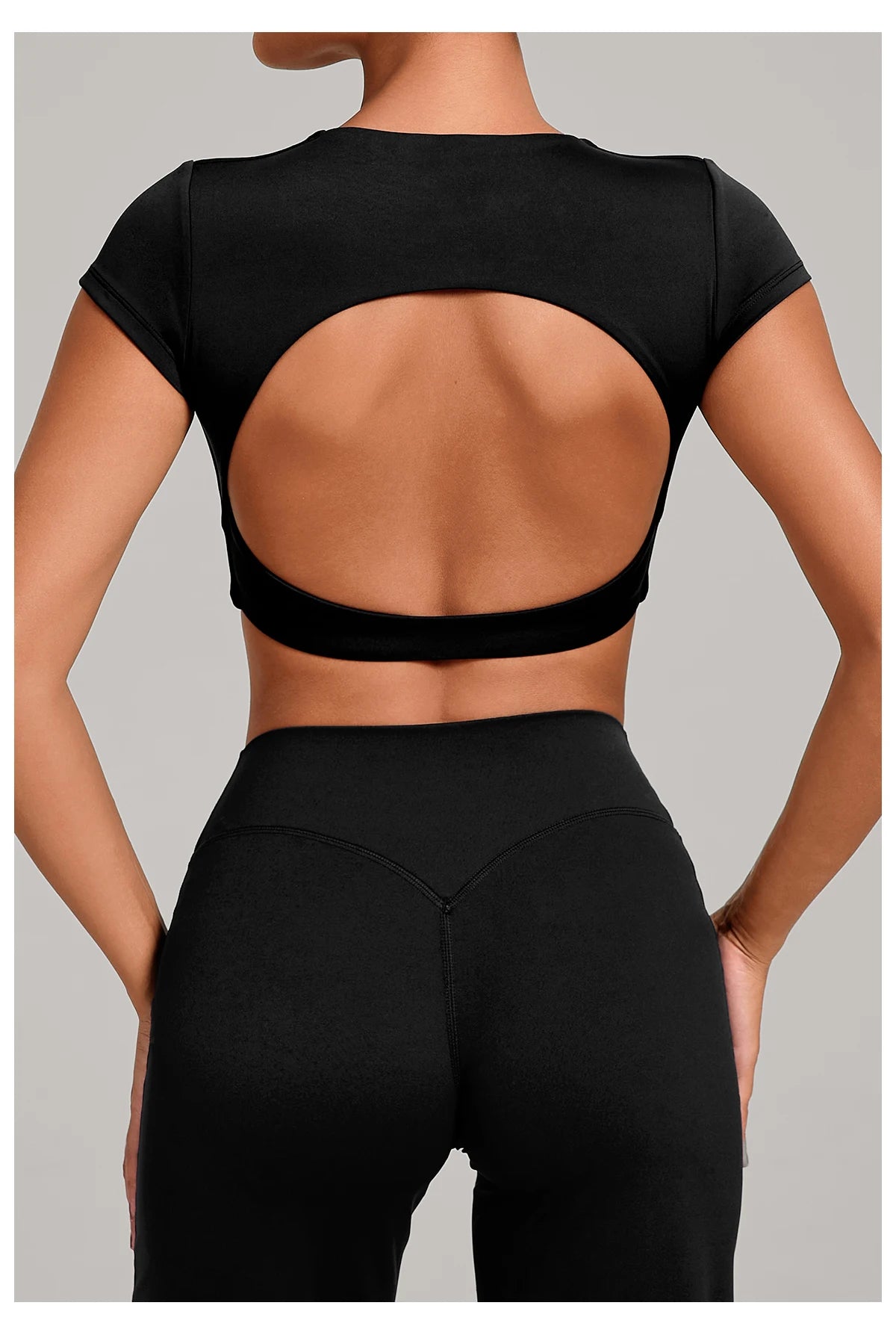Women’s Gym Top Short Sleeve Breathable Lightweight Athletic
