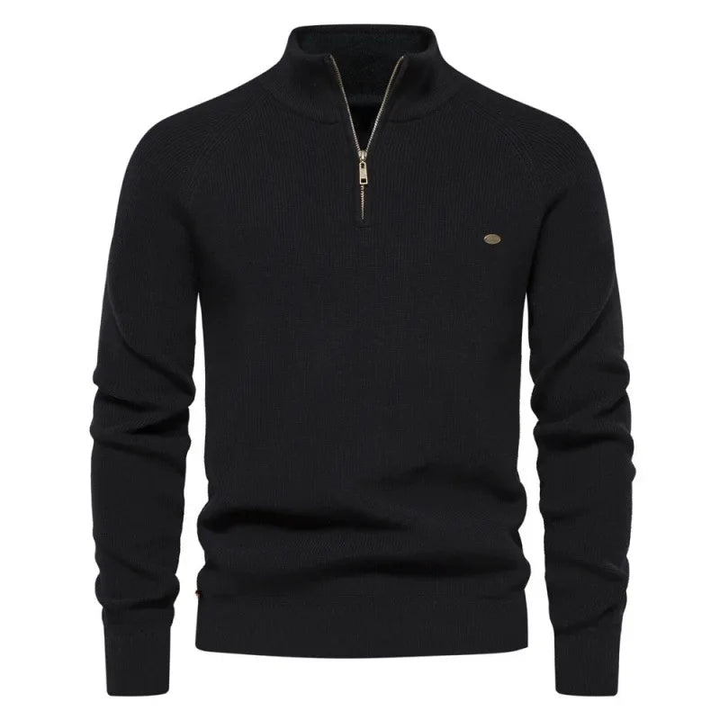 Men’s Sweatshirt Zip-Up Casual Long Sleeve Autumn Winter